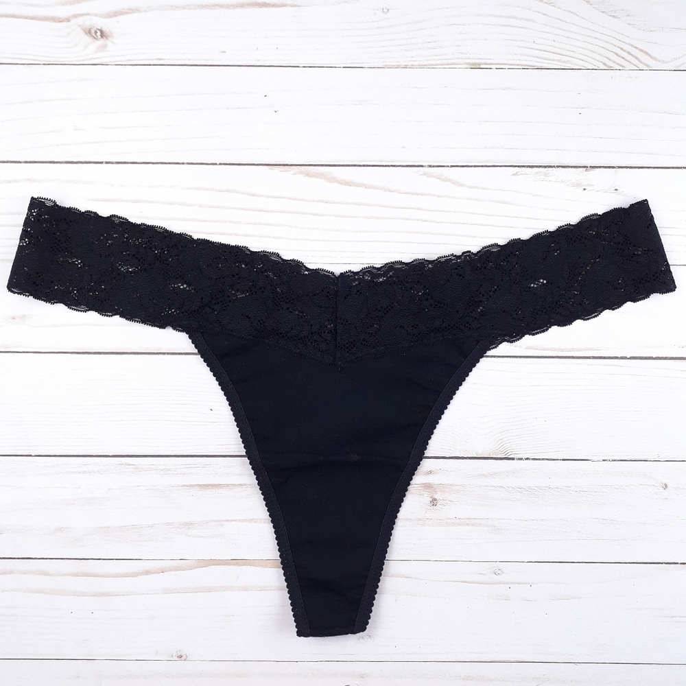 Womens Panties Thong Underwear XL Lace Top 509